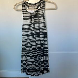 ACNE Studios Black and White tank top dress